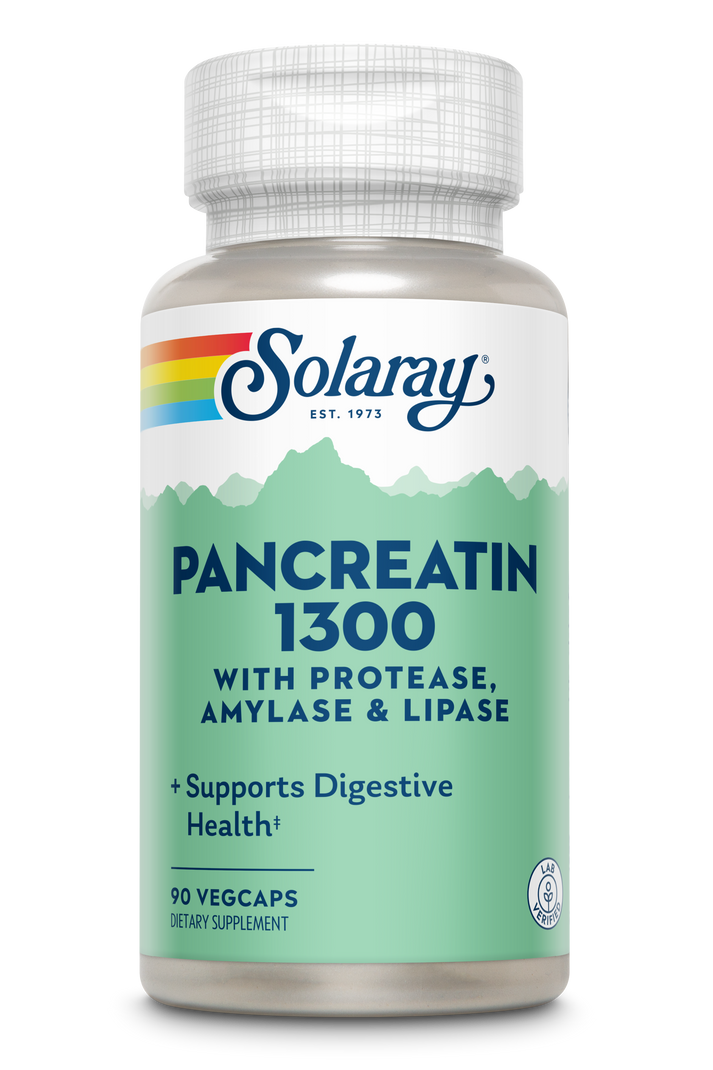 Solaray Pancreatin 1300mg