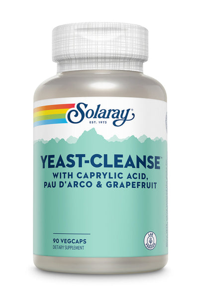 SOLARAY YEAST-CLEANSE 90 VEG CAPSULE