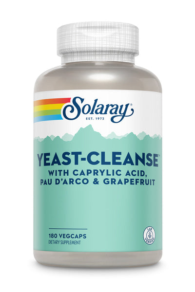 SOLARAY YEAST CLEANSE 180 VEG CAPSULE