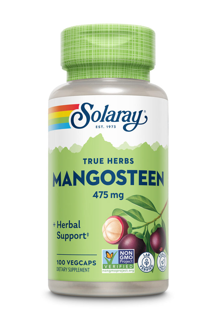 SOLARAY MANGOSTEEN FRUIT VEG CAPSULES