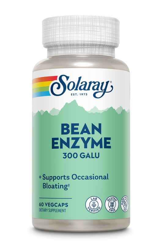SOLARAY BEAN EMZYME 60 CT