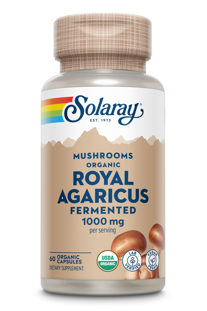 Solaray Fermented Royal Agaricus Mushroom