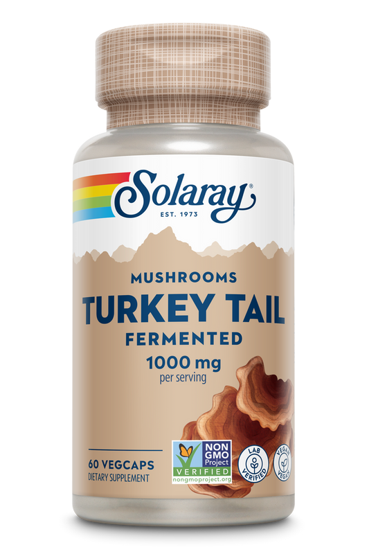 SOLARAY FERMENTED TURKEY TAIL 60 VEG CAPSULE