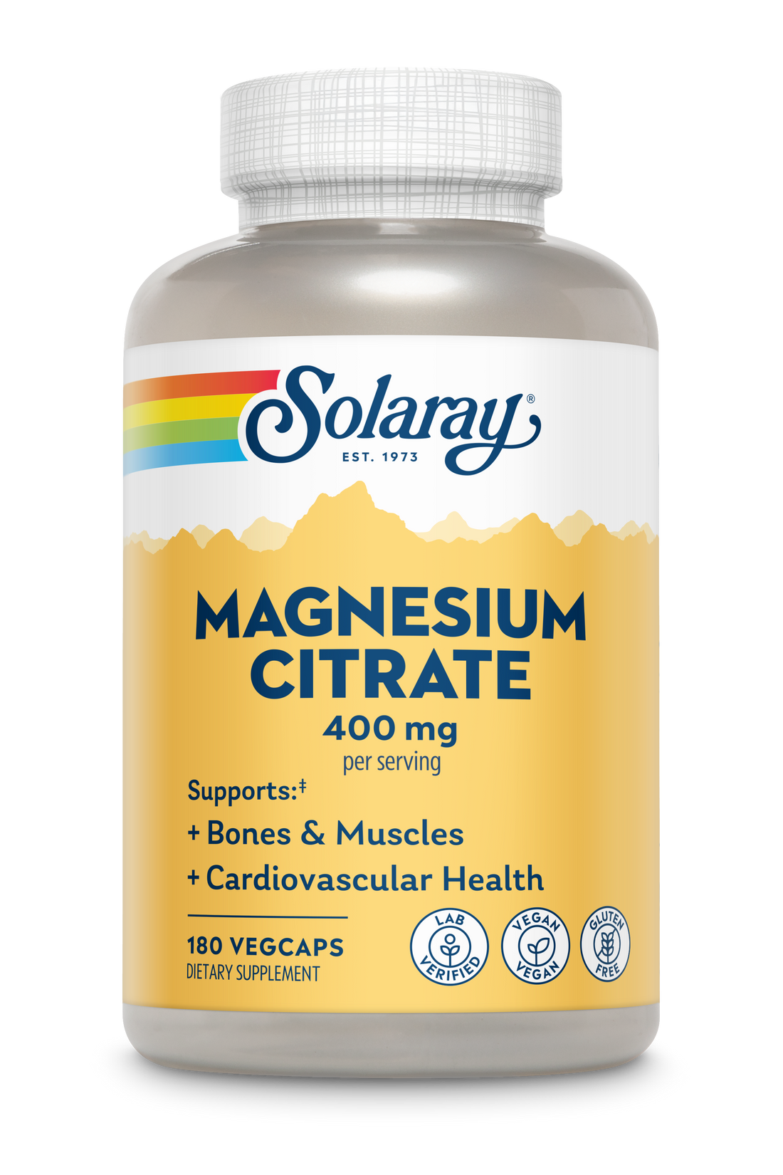 Solaray Magnesium Citrate 400mg
