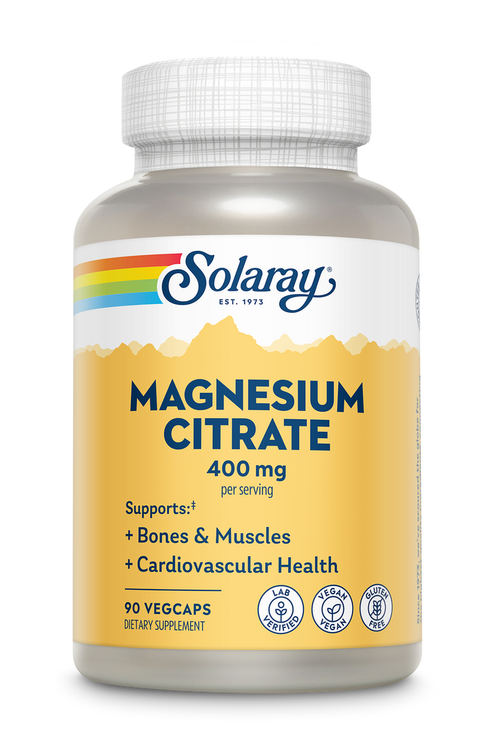 SOLARAY MAGNESIUM CITRATE90 VEG CAPSULE