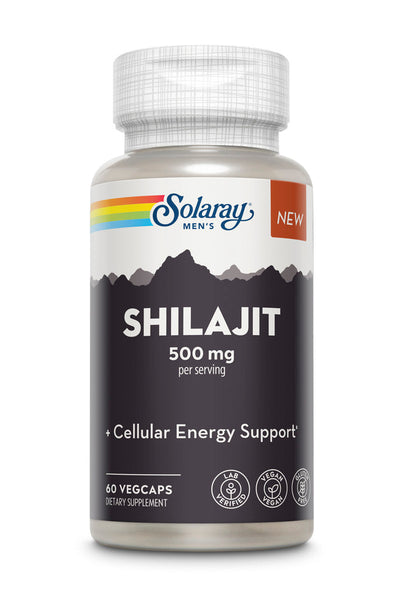 SOLARAY SHILAJIT 500MG 60 VEG CAPSULES