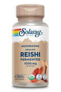Champiñón Reishi Fermentado Solaray 1000 mg