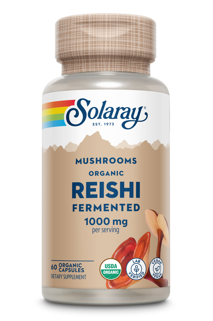 Solaray Fermented Reishi Mushroom 1000mg