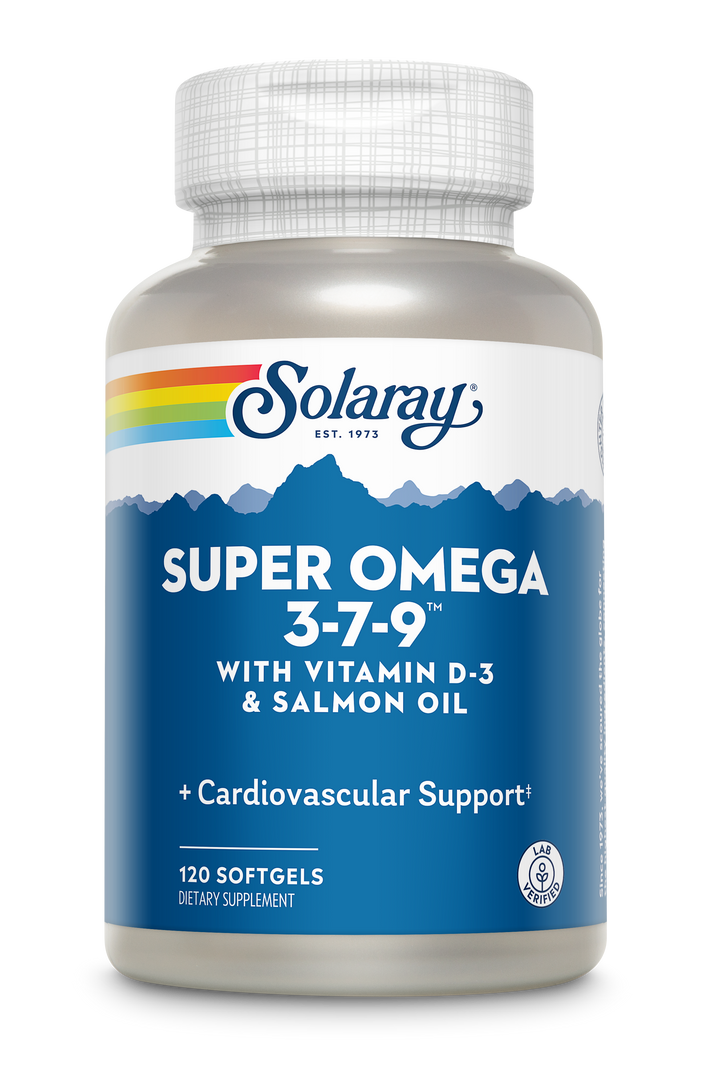 SOLARAY SUPER OMEGA 3-7-9 120 SOFTGEL