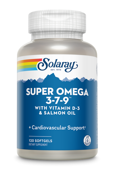 SOLARAY SUPER OMEGA 3-7-9 120 SOFTGEL