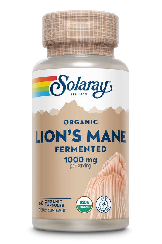 SOLARAY FERMENTED LIONS MANE