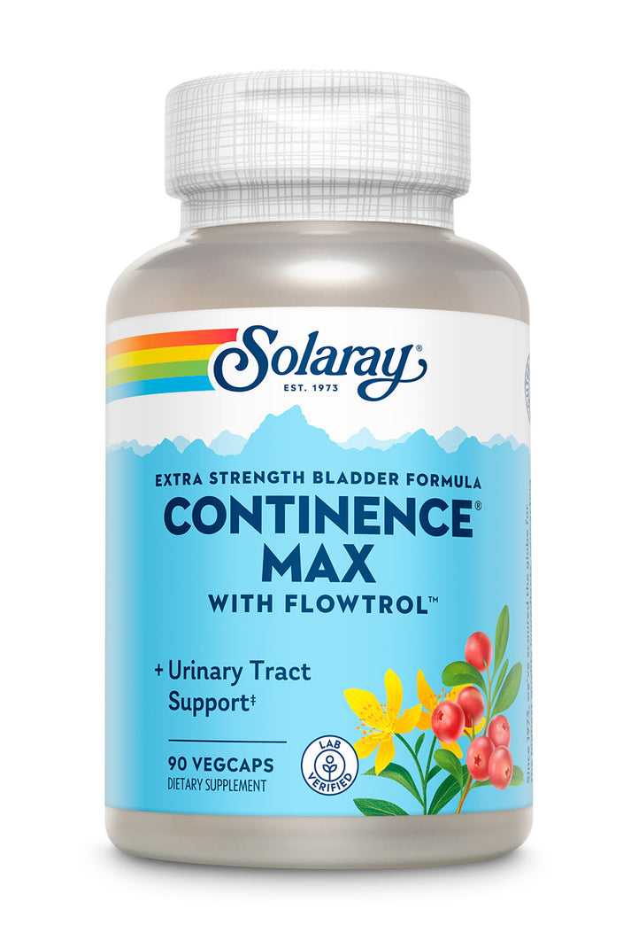 Solaray Continence Max w/Flowtrol