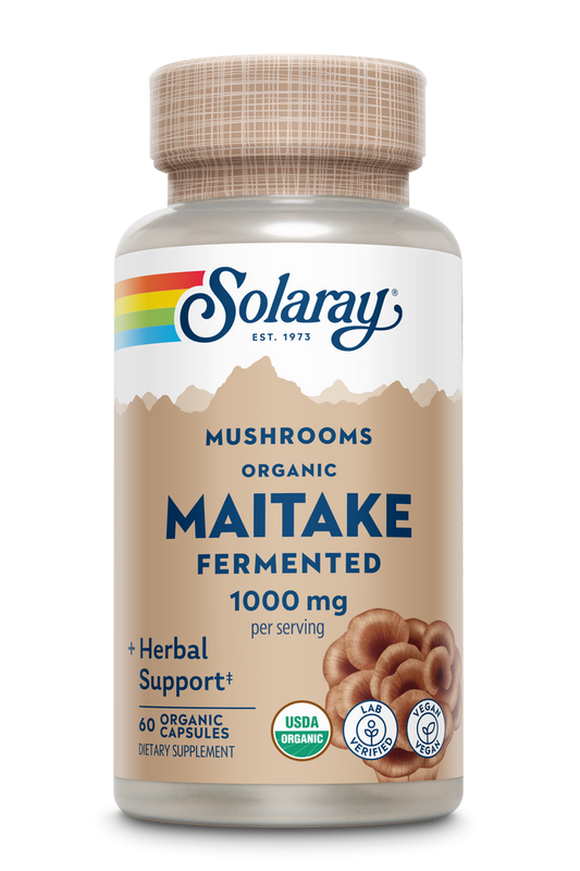 SOLARAY MAITAKE 1000MG 60 CAPSULE