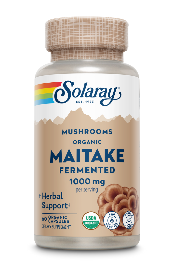 Solaray Fermented Maitake Mushroom 1000mg