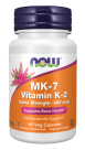 NOW Foods Vitamina K-2 MK-7, extrafuerte 300 mcg