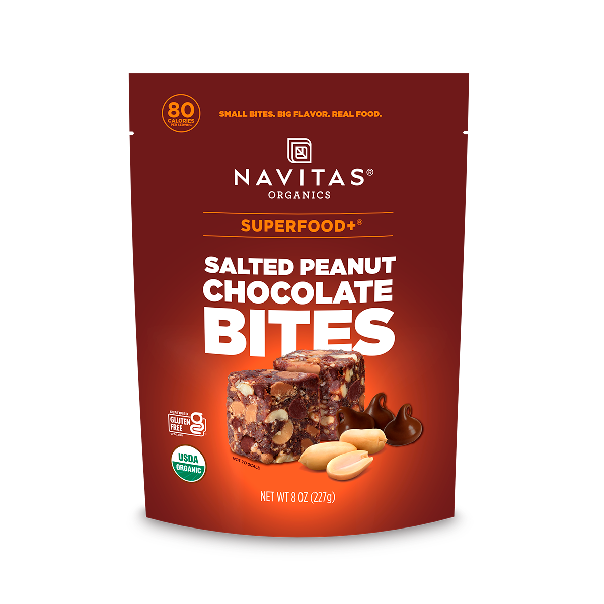 Navitas Salted Peanut Chocolate Bites