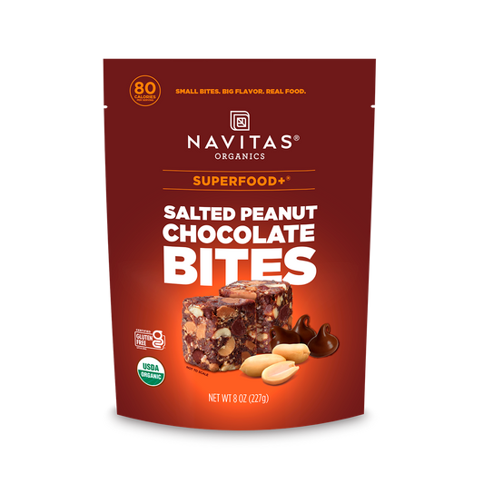 Navitas Salted Peanut Chocolate Bites