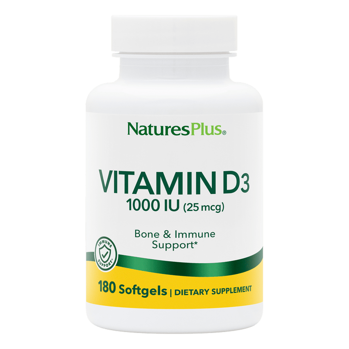 NaturesPlus Vitamin D3 10,000 IU Softgels