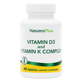 NaturesPlus Vitamins D3 & K2