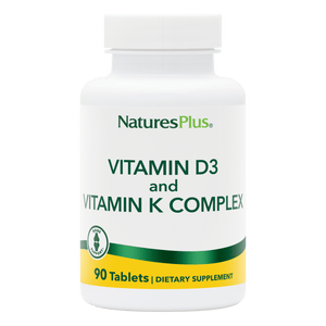 NaturesPlus Vitamins D3 & K2