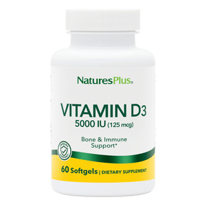 NaturesPlus Vitamin D3 5000 IU Softgels