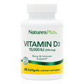 NaturesPlus Vitamin D3 10,000 IU Softgels