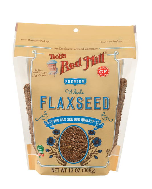 BOB'S RED MILL PREMIUM WHOLE FLAXSEED 13OZ