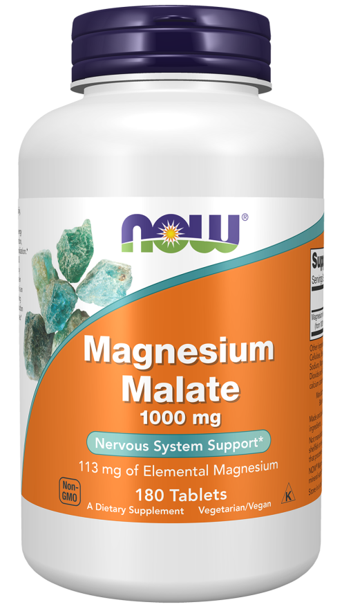 NOW MAGNESIUM MALATE 1000 MG