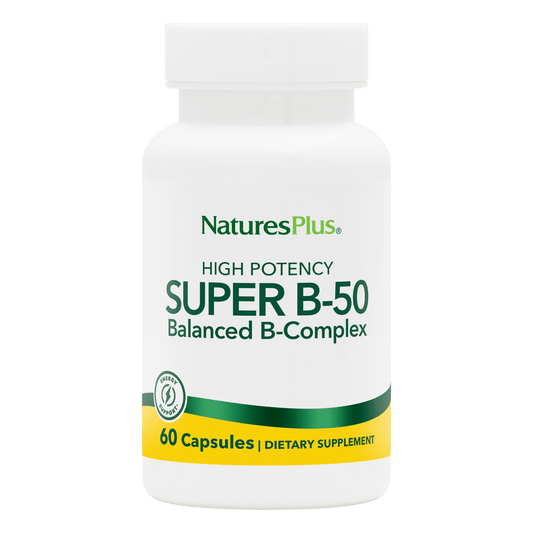 NaturesPlus Super B-50 Capsules