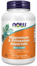 NOW MAGNESIUM & POTASSIUM ASPARTATE