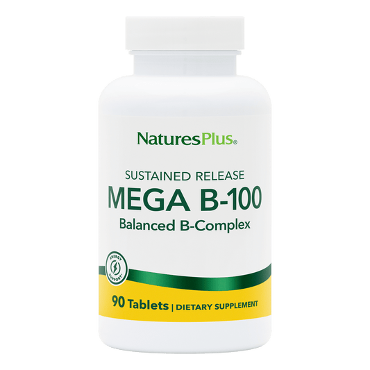 NaturesPlus Mega B-100 Sustained Release Tablets