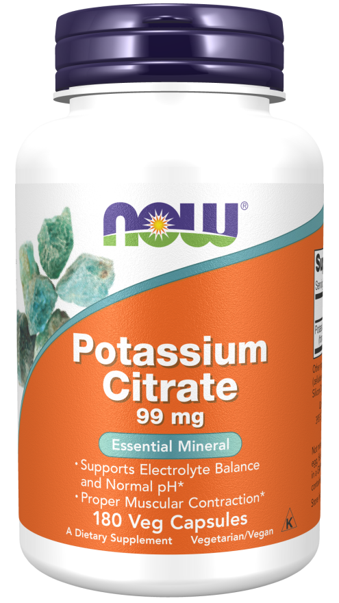 NOW POTASSIUM CITRATE 99 MG