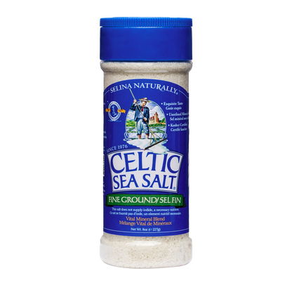 CELTIC SEA SALT FINE SHAKER 8OZ