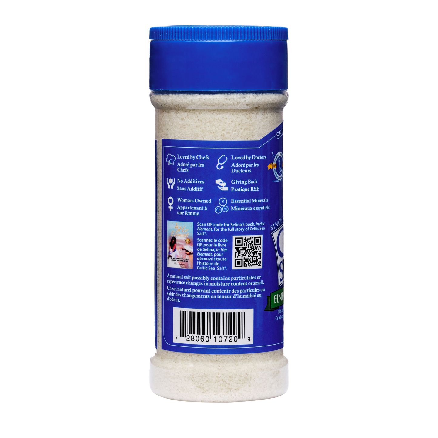 CELTIC SEA SALT FINE SHAKER 8OZ
