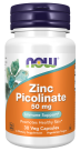NOW Foods Picolinato de Zinc 50 mg