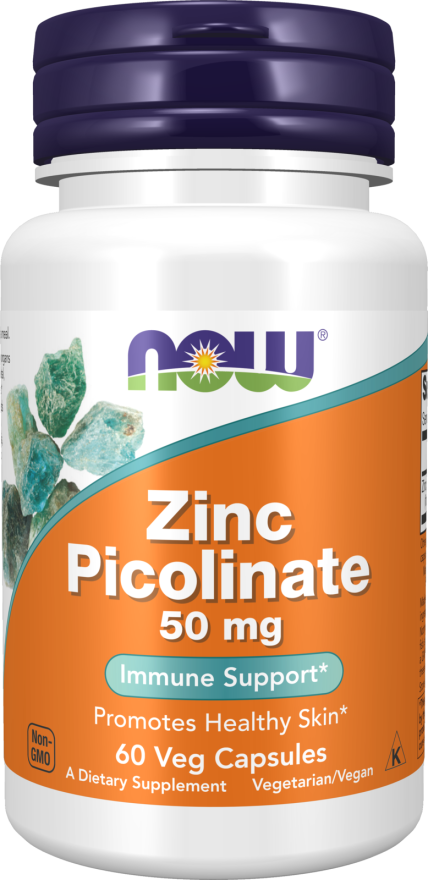 NOW ZINC PICOLINATE 50 MG 60 VCAPS