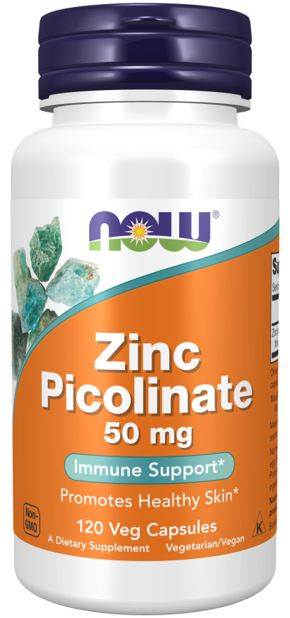 NOW ZINC PICOLINATE 50 MG 120 VCAPS