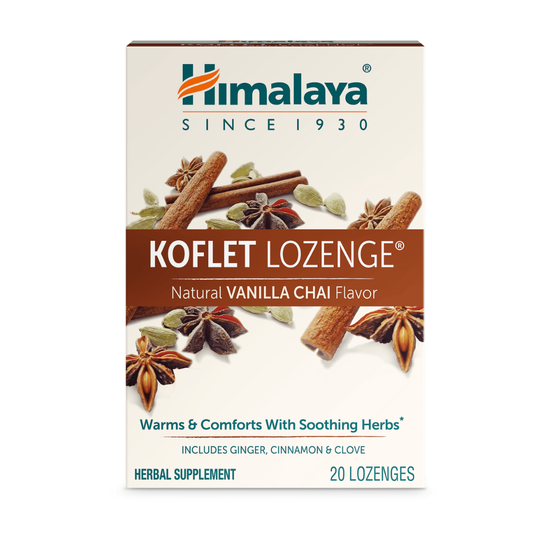 HIMALAYA KOFLET VANILLA CHAI 20 LOZENGES
