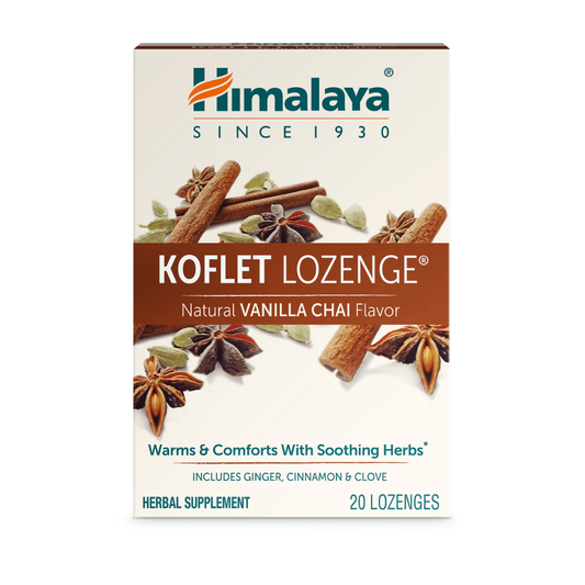 HIMALAYA KOFLET VANILLA CHAI 20 LOZENGES
