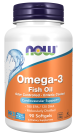 NOW Foods Omega-3, Molecularly Distilled & Enteric Coated