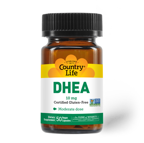 COUNTRY LIFE DHEA 10MG 50 VEG CAPSULES