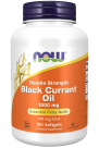 NOW Foods Black Currant Oil, Double Strength 1000 mg