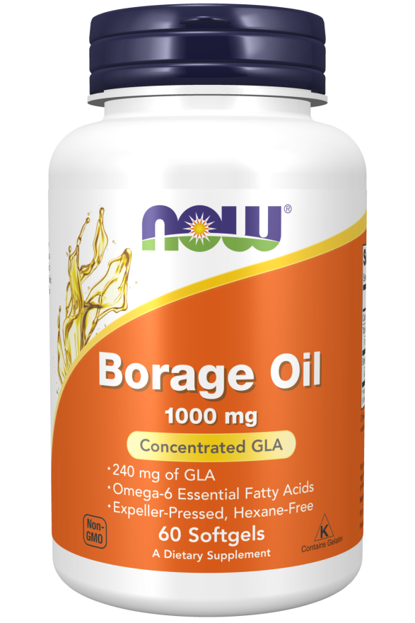 NOW BORAGE OIL 1000 MG