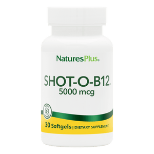 NaturesPlus Shot-O-B12® 5000 mcg Softgels