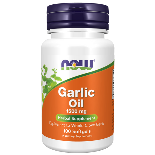 NOW GARLIC OIL 1500 MG