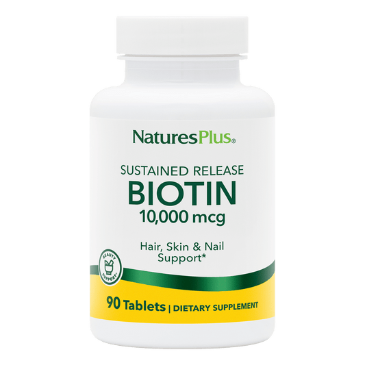 NaturesPlus Biotin 10,000 MCG Tablets
