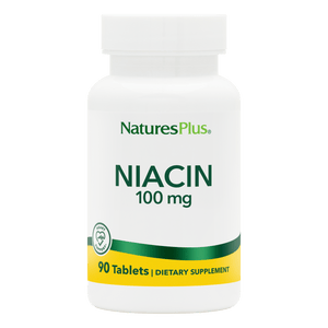 NaturesPlus Niacin 100 mg Tablets