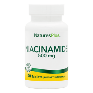 NaturesPlus Niacinamide 500 mg Tablets