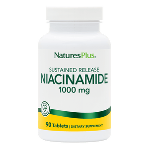 NaturesPlus Niacinamide 1000 mg Sustained Release Tablets