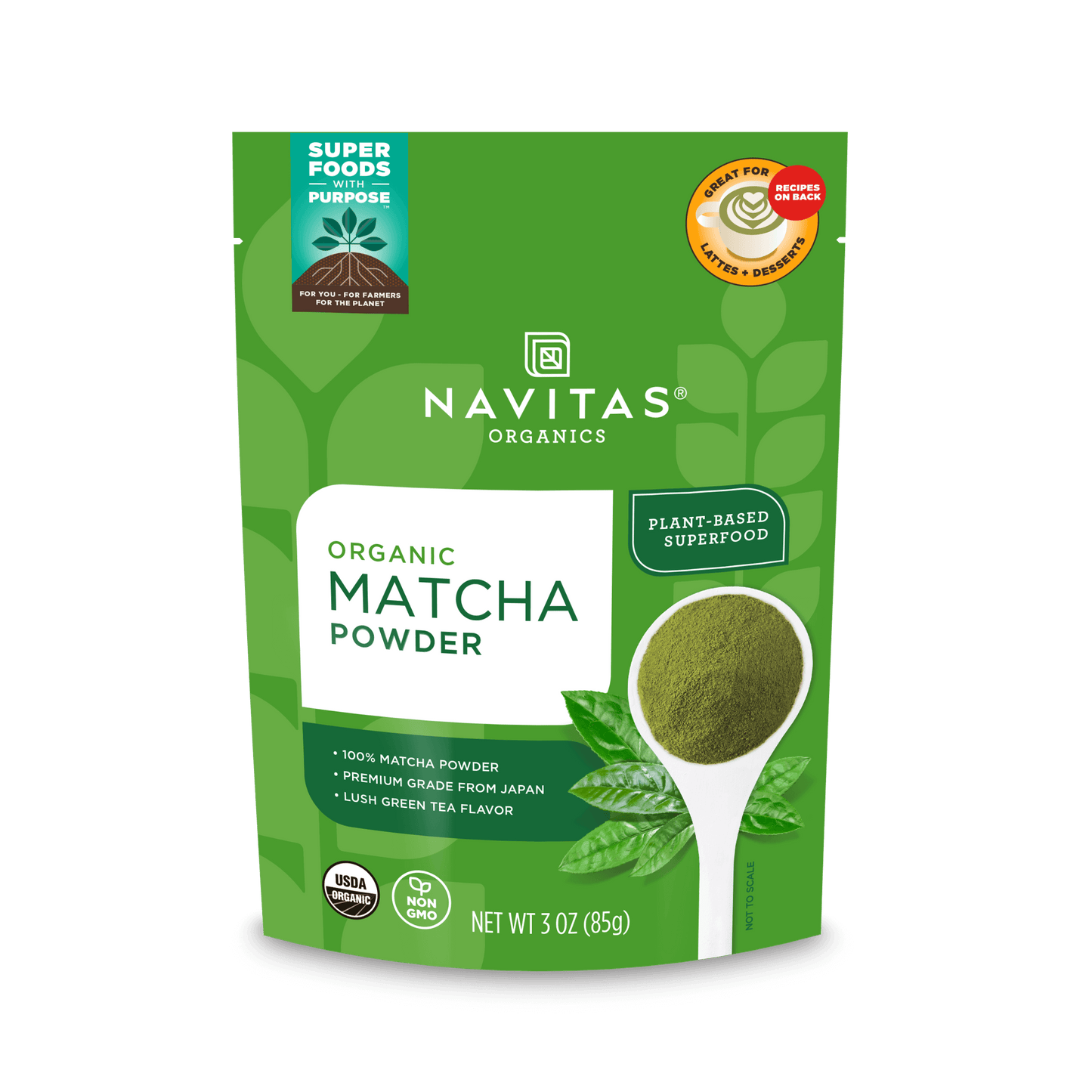 Navitas Matcha Powder Organic